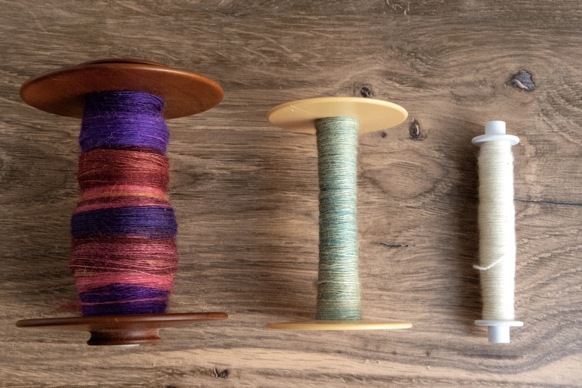Plying Tips for Handspun Yarn Success: Primary and secondary bobbins