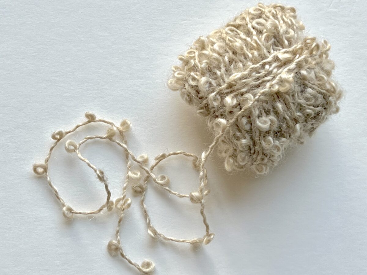 Plying Tips for Handspun Yarn Success: Boucle yarn