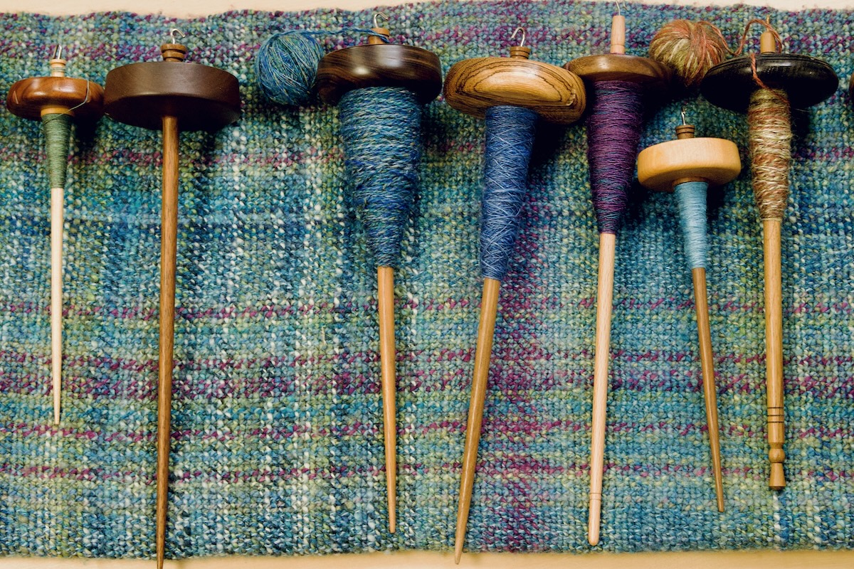 top whorl spindles