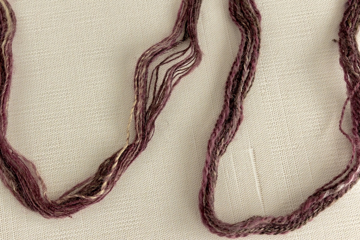 From Singles on a Spindle to Plied Yarn in Your Hands: Singles vs 2-ply handspun yarn