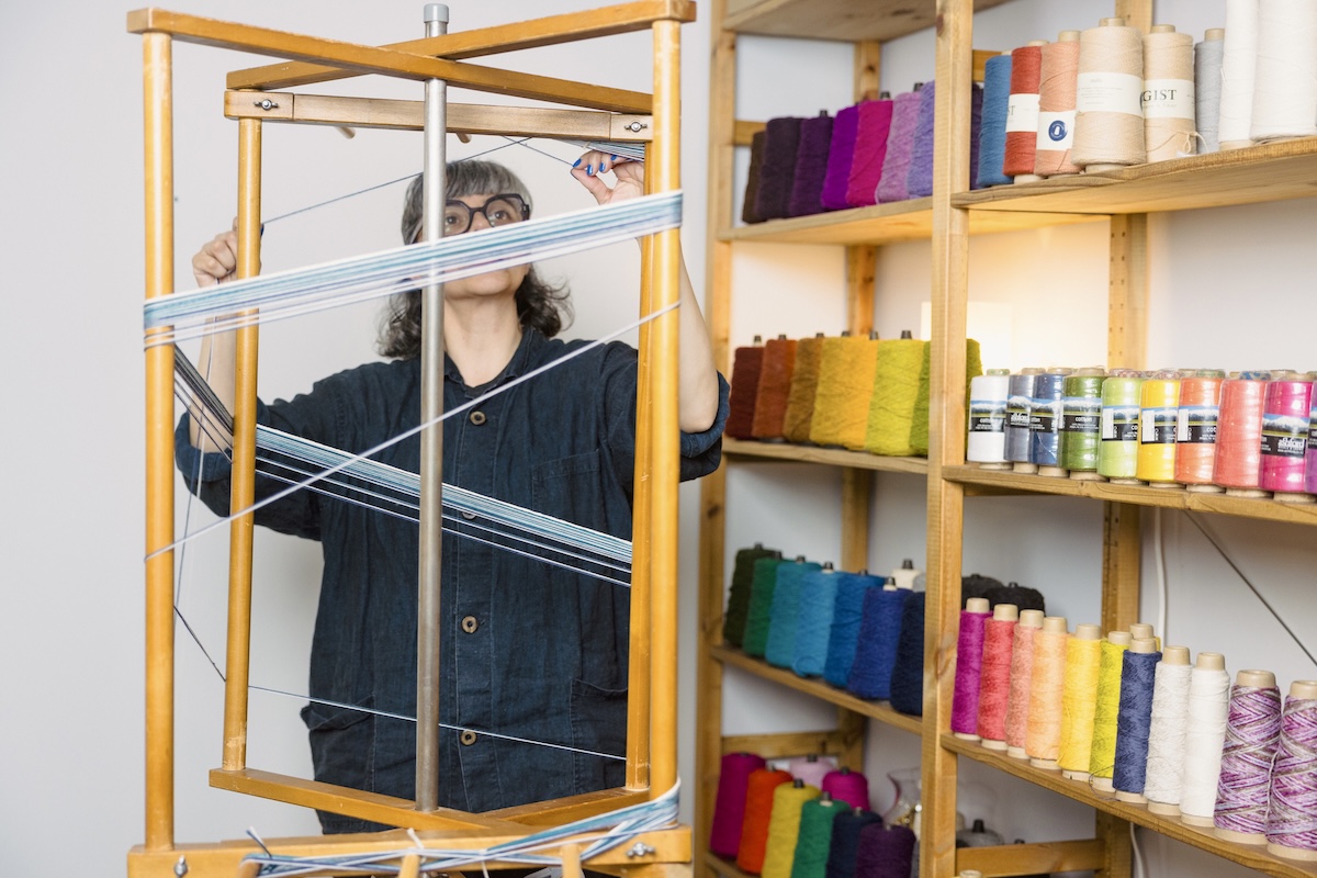 Warping Around: How to Use a Warping Mill: Warping mill for ease and speed