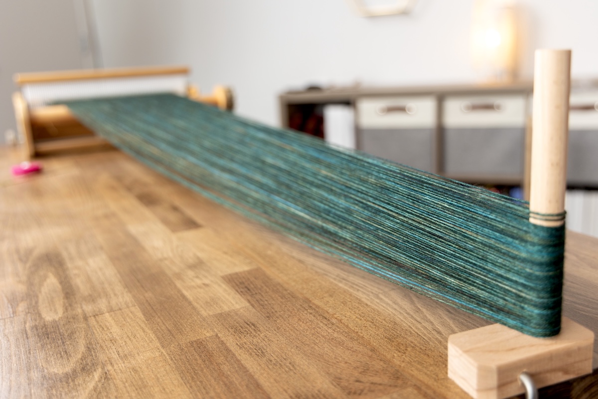 Direct Warping on a Rigid Heddle Loom: Direct warping