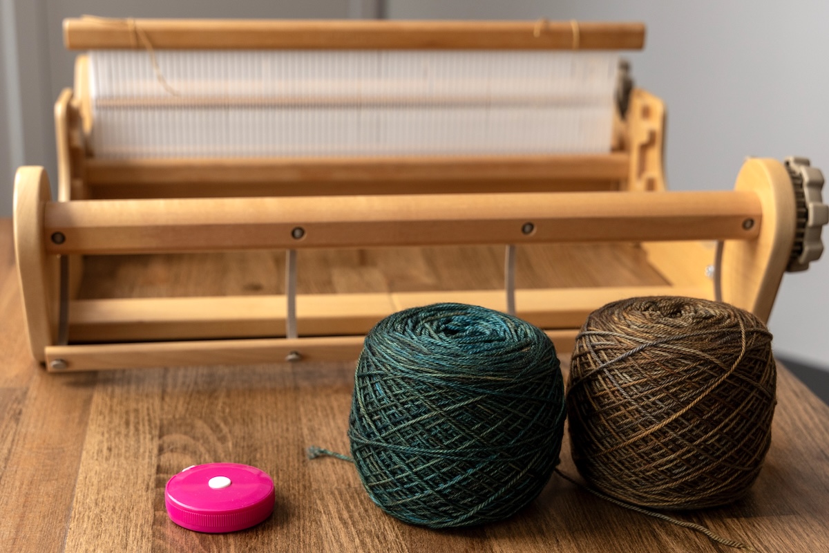Direct Warping on a Rigid Heddle Loom: Rigid heddle yarns