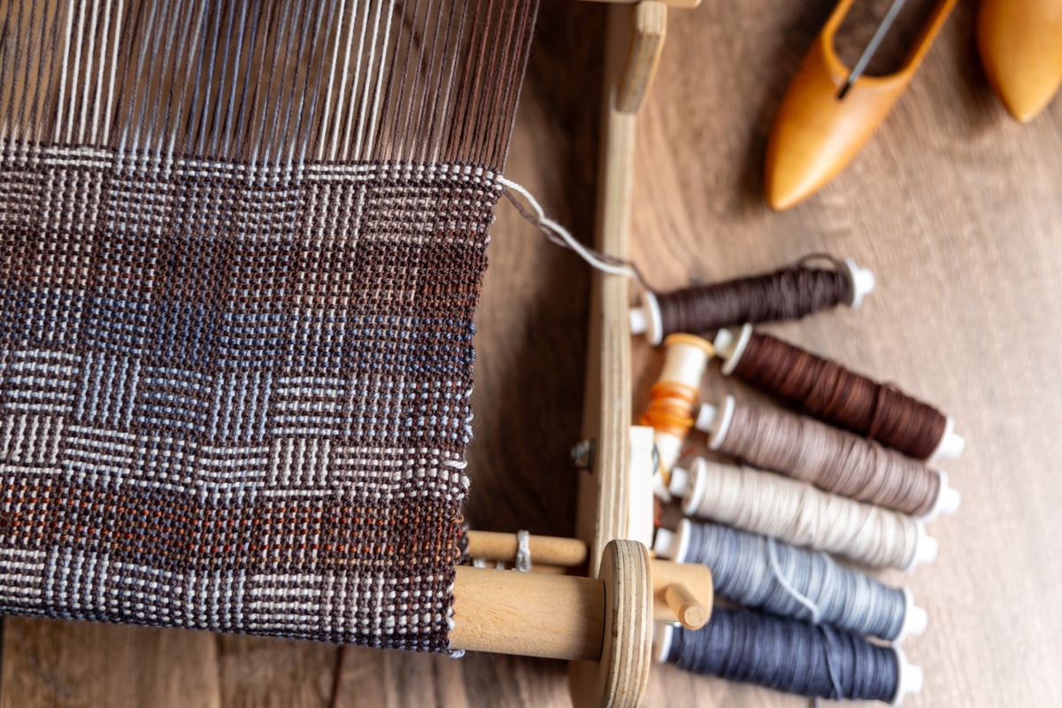 Greta Cornejo's 2024 Winterful Weave-Along project 