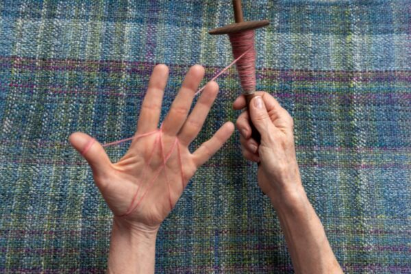 Making a Plying Bracelet step 6
