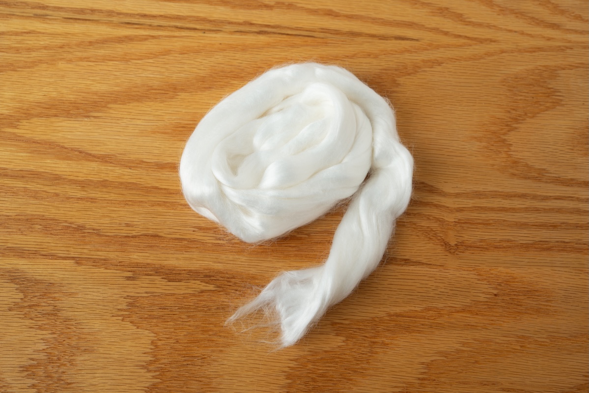 Processed bamboo viscose.