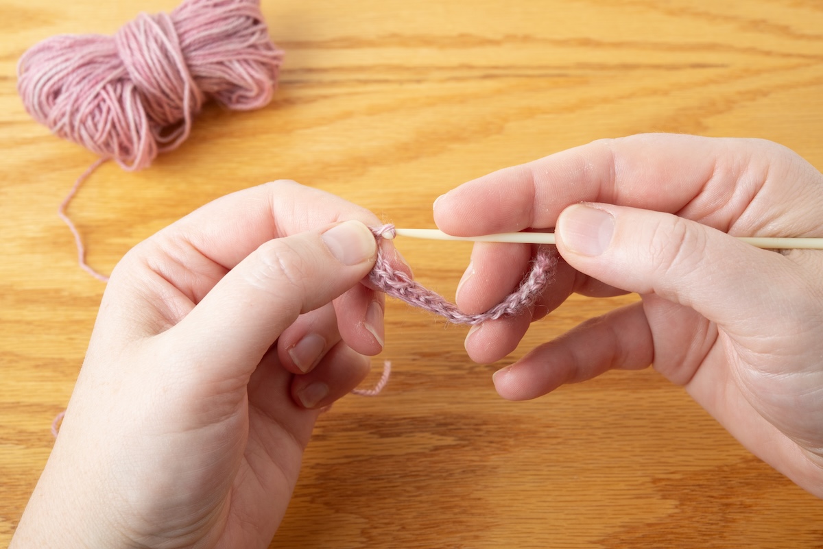 without a darning needle step 4