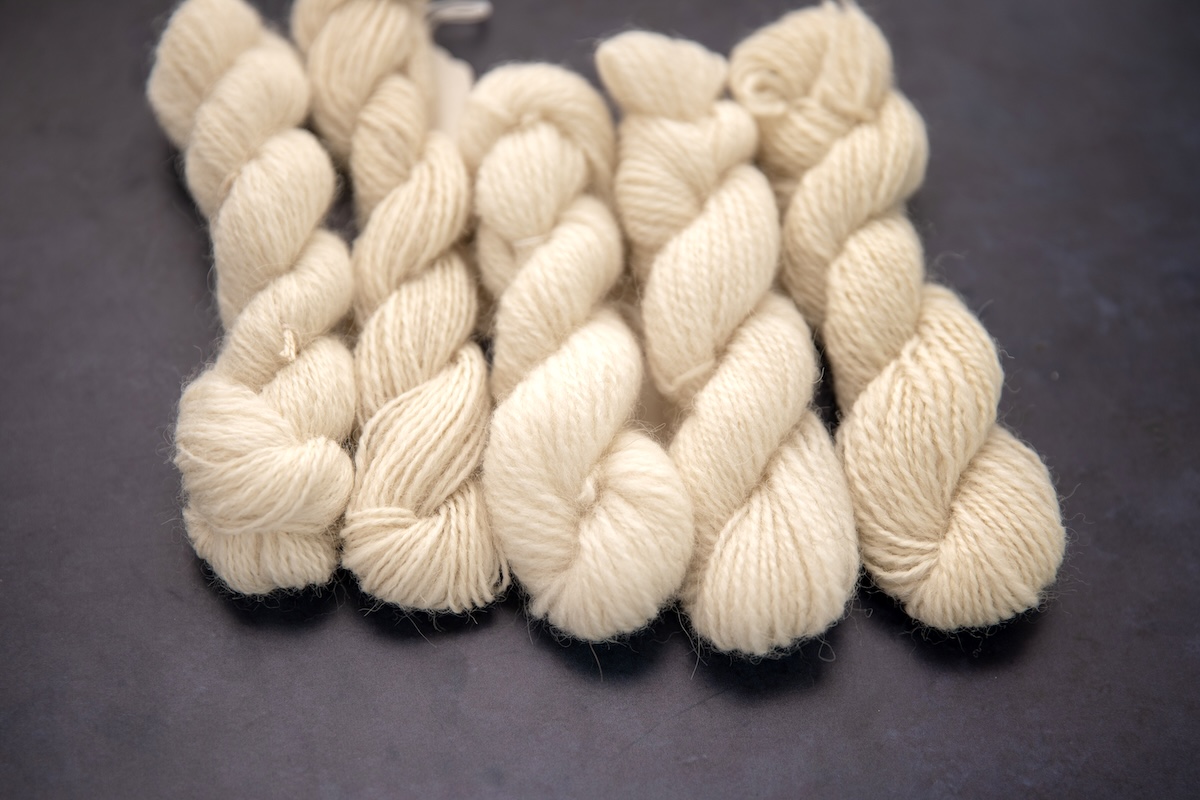 Alpaca and alpaca wool blends.