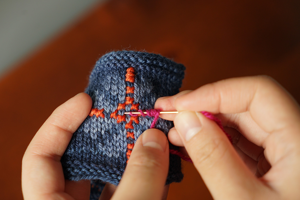 French knot.