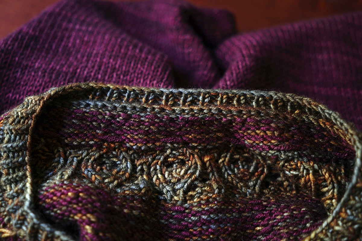 The Barocco by Stella EgidiI shows the neckline modification. 