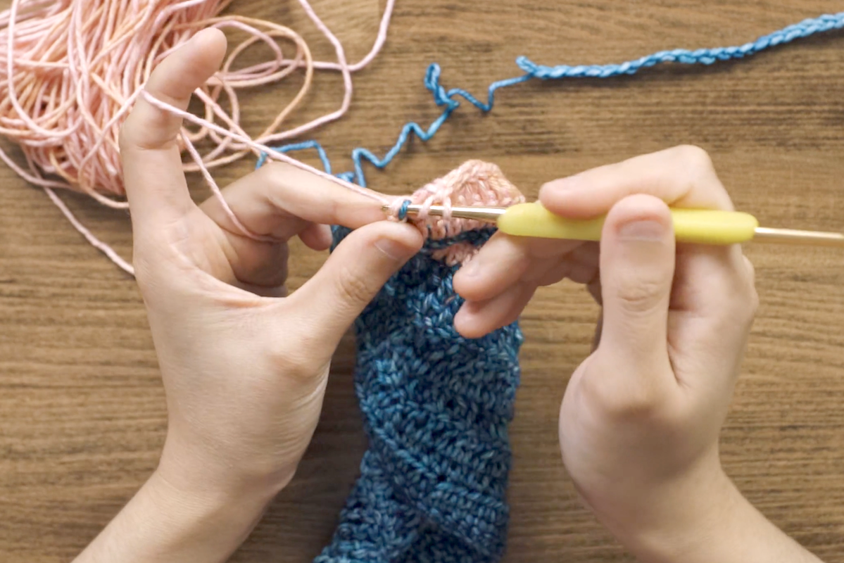 2-connect colours crochet