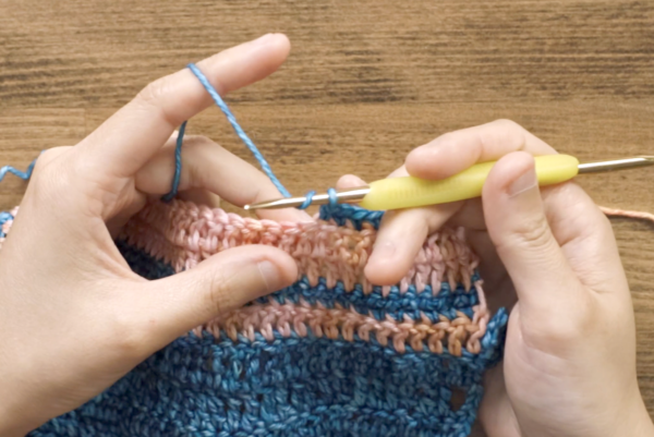 yarn over