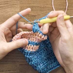 5-cluster puff stitch