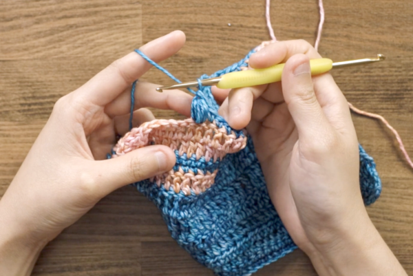 5-cluster puff stitch