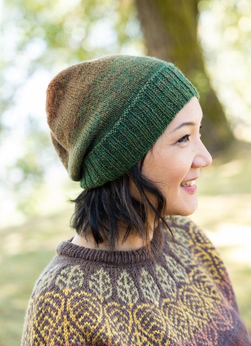 Wraps per Inch Hat by Rachel Smith