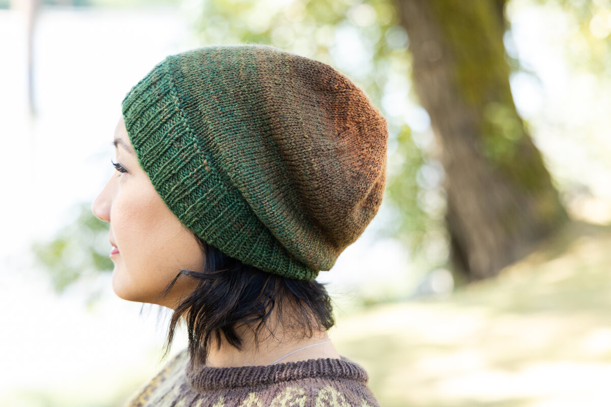Wraps per Inch Hat by Rachel Smith