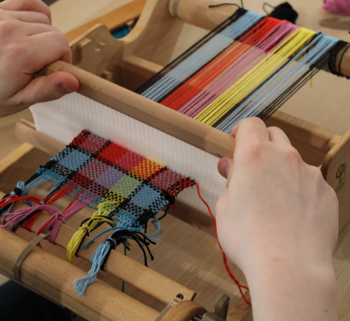 weaving custom tartans