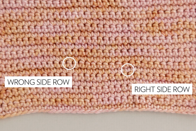 Crochet Code Rows Code How to Single Crochet for Beginners (And Make a Dishcloth ...
