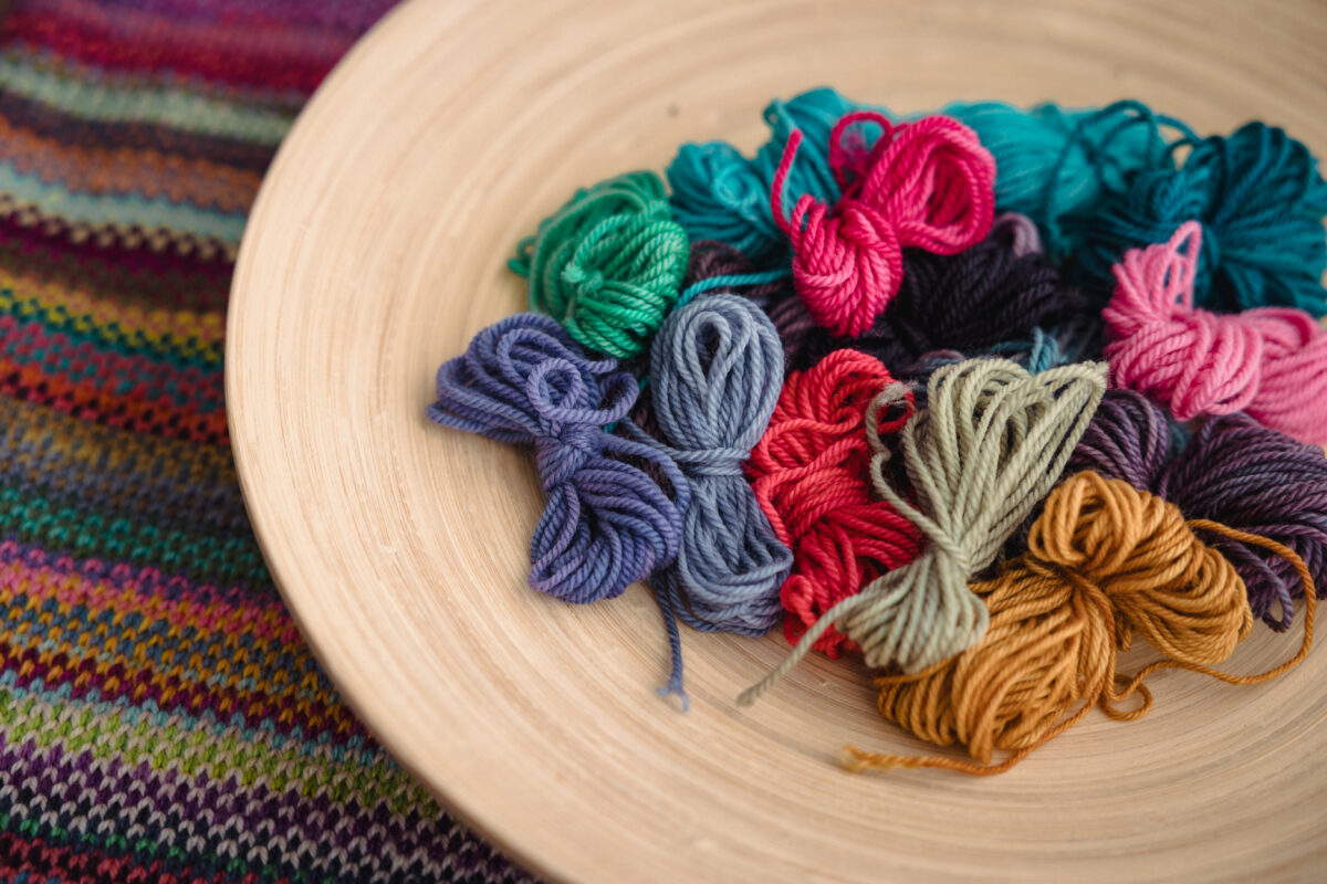 Scrap yarn