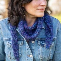 Rib Welt Scarf knitting project