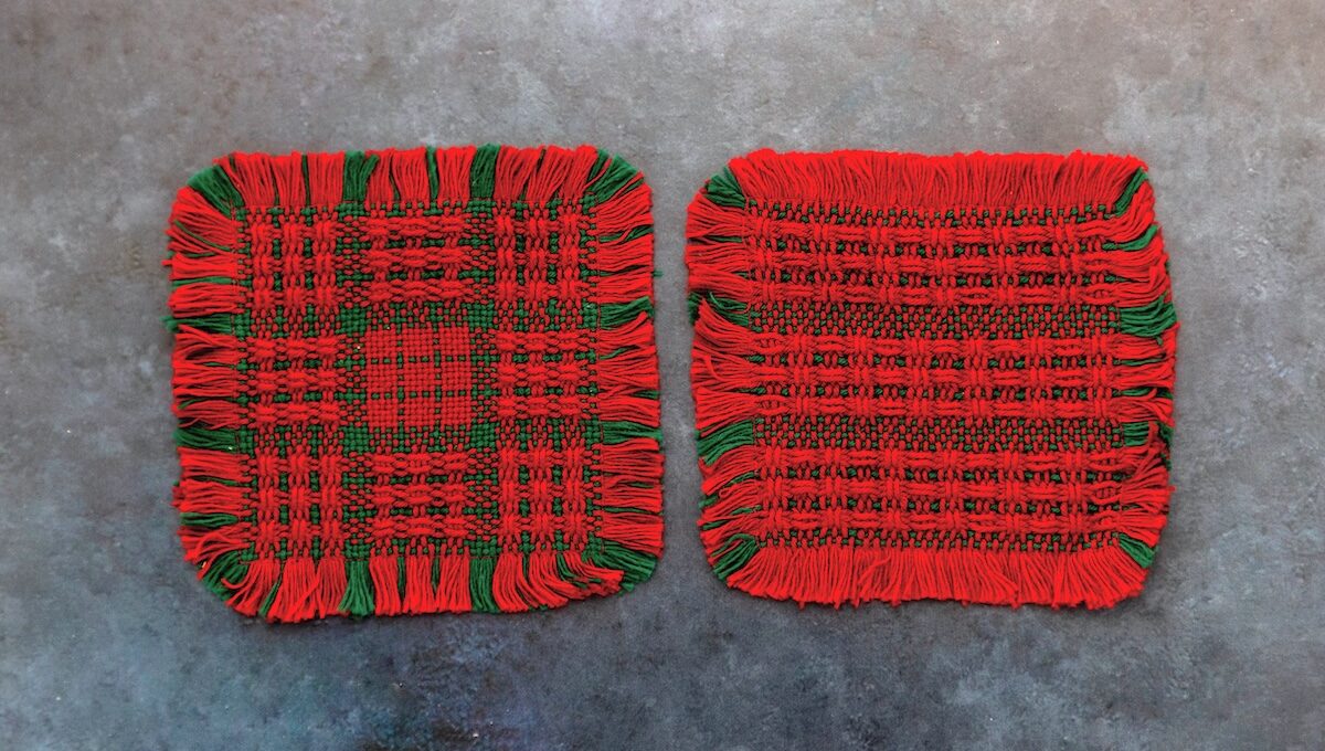 Four selvedge fringe