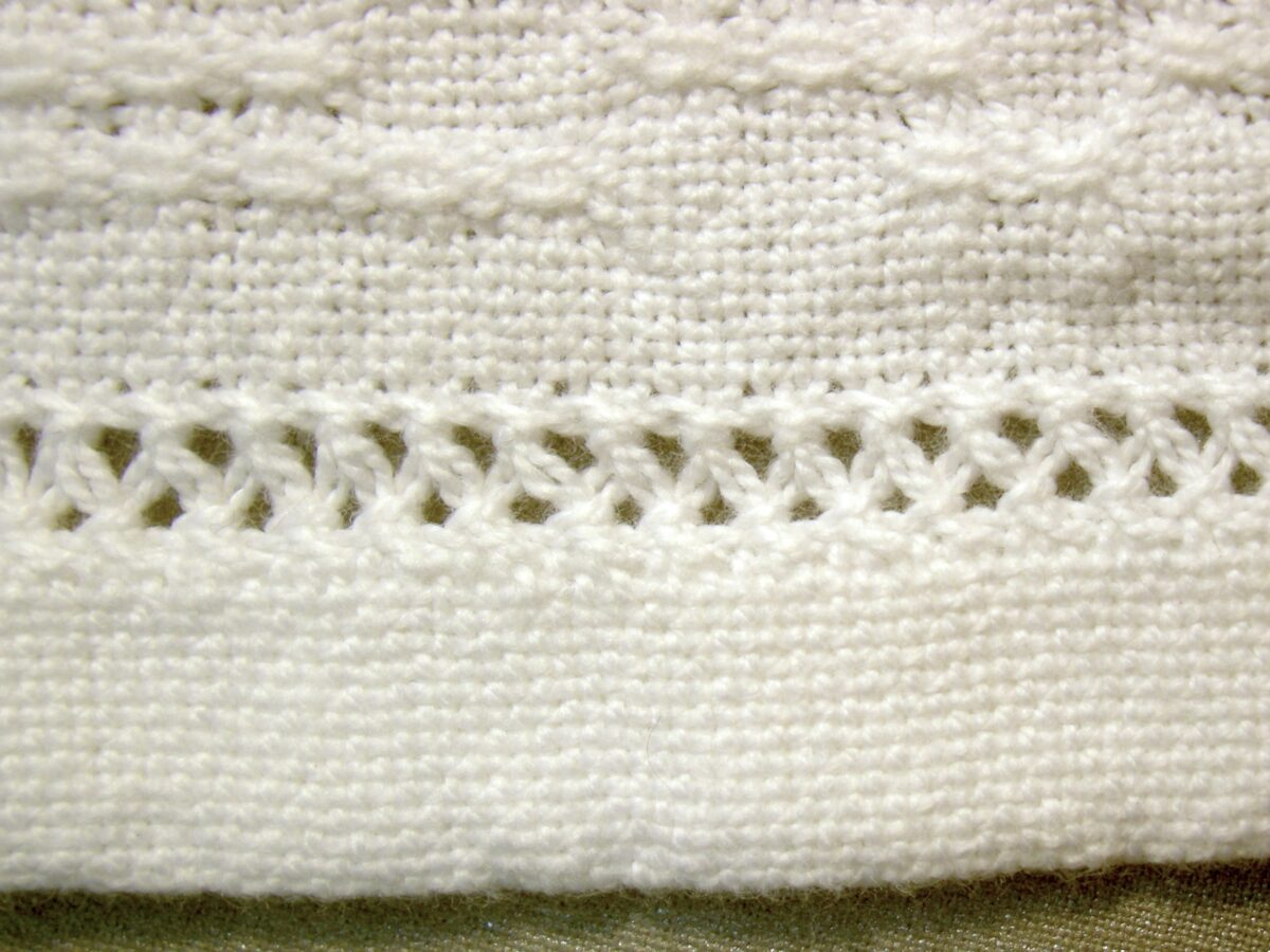 Sheila Carey trellis hem
