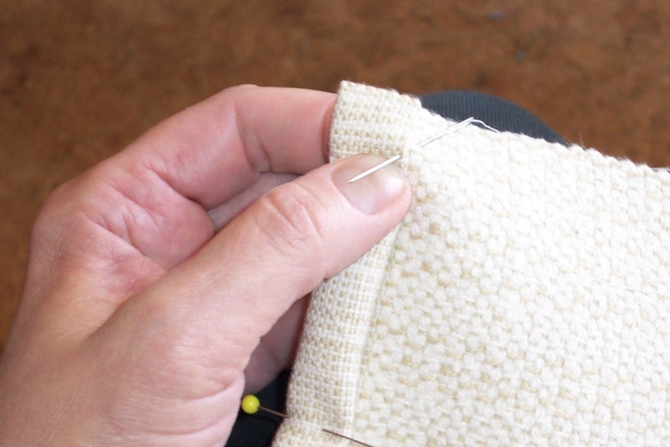 step 6- finish sewing