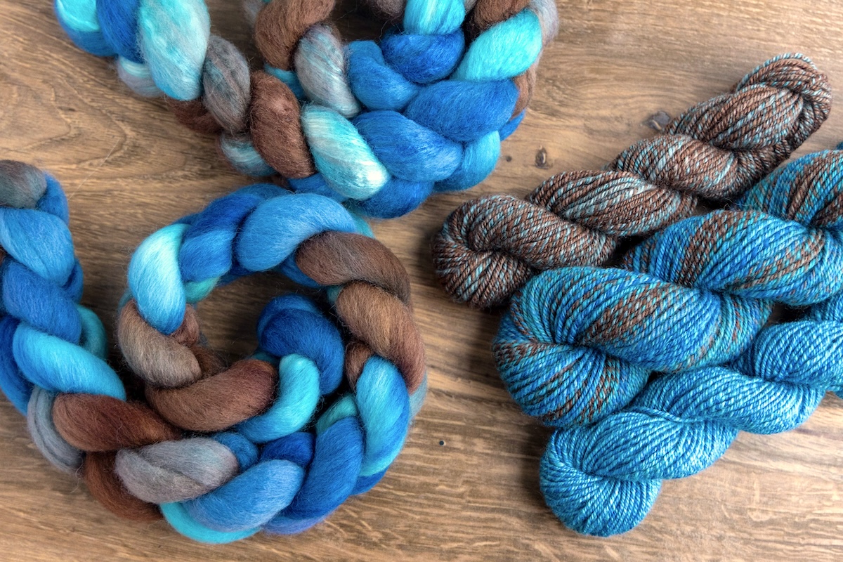Colour Collab: Kim McKenna’s River Walk handspun yarns