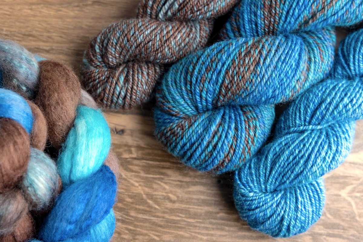 Colour Collab: Kim McKenna’s River Walk handspun yarns