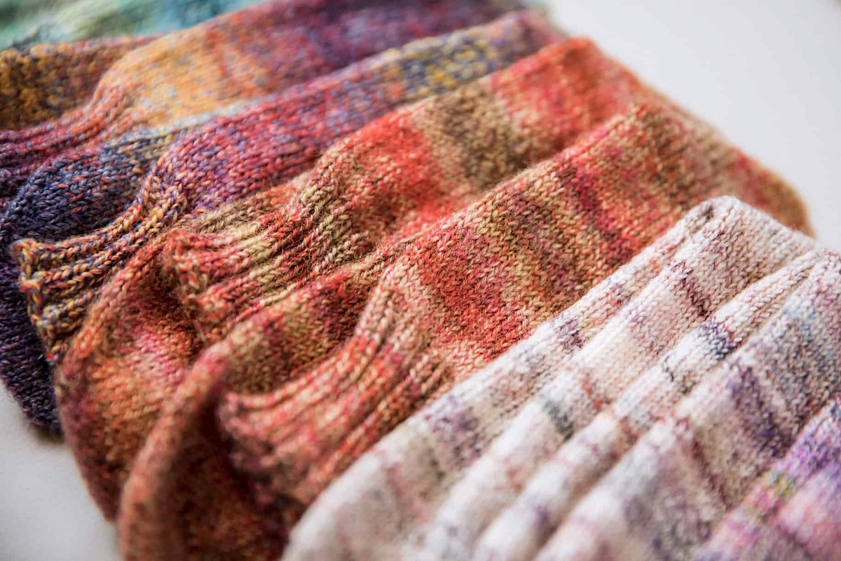 Spin to knit socks