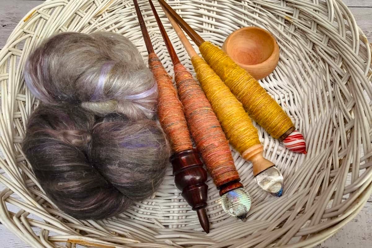 spinning with supported spindles