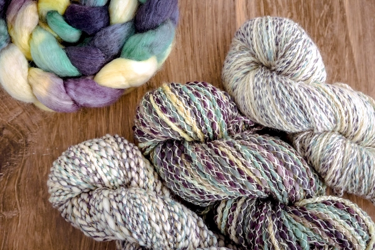 handspun yarns