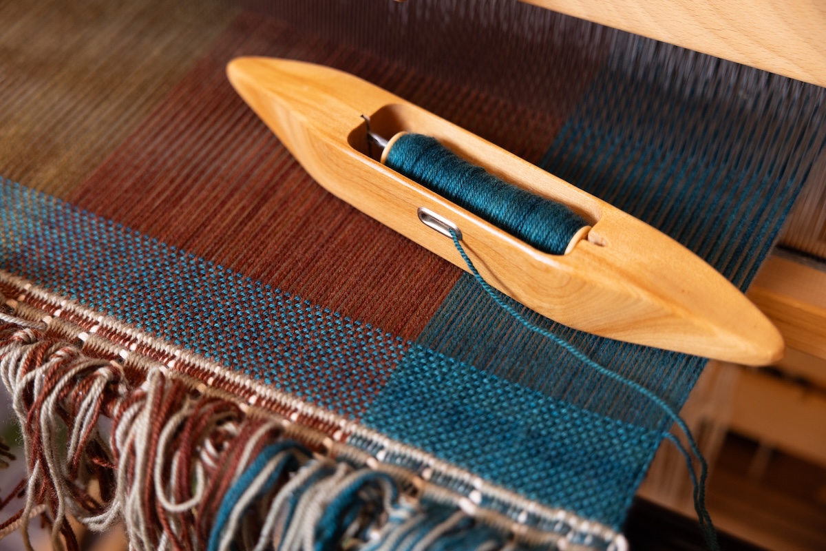 Minimalist Double Weave Blanket