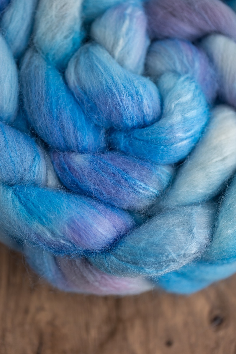 Secret Stash Club June 2025 fibre colourway reveal: Crystal Shard