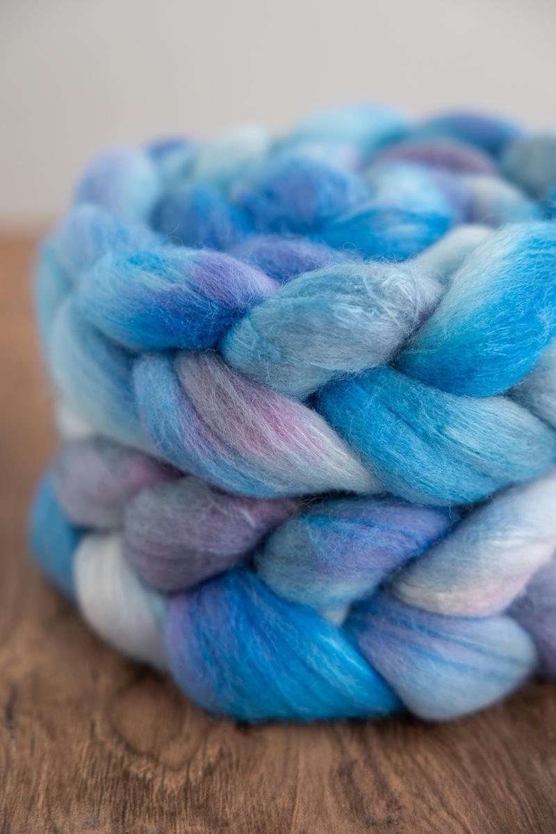 Secret Stash Club June 2025 fibre colourway reveal: Crystal Shard