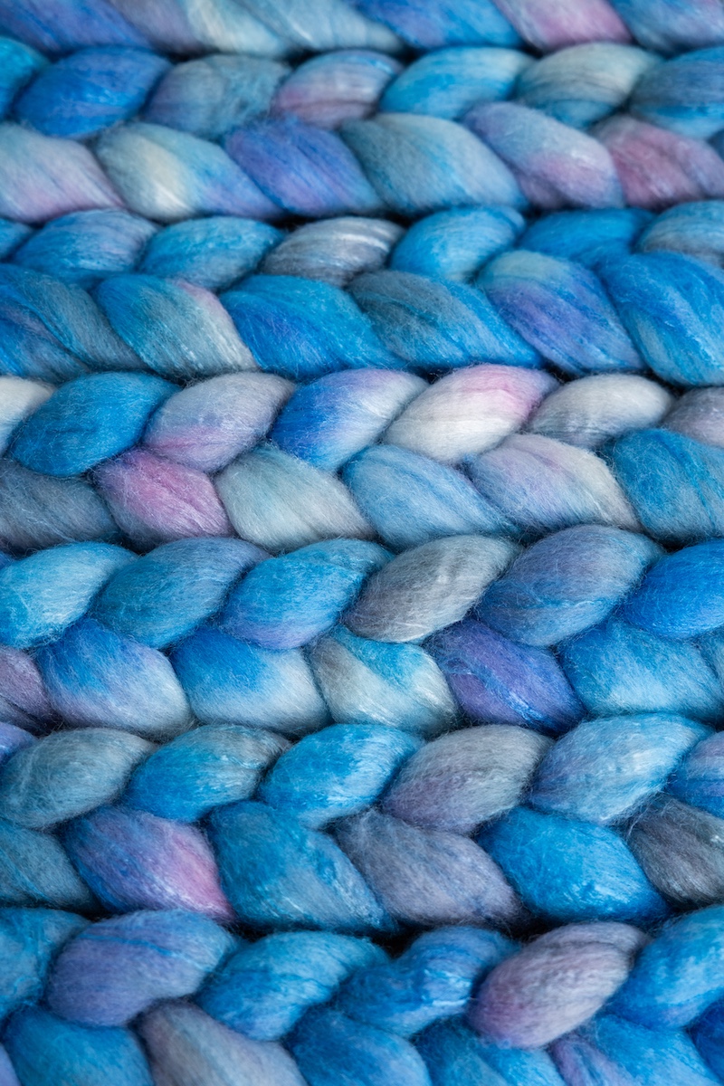 Secret Stash Club June 2025 fibre colourway reveal: Crystal Shard