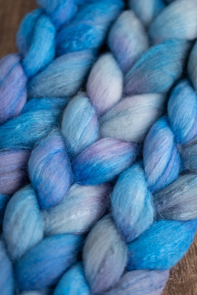 Secret Stash Club June 2025 fibre colourway reveal: Crystal Shard