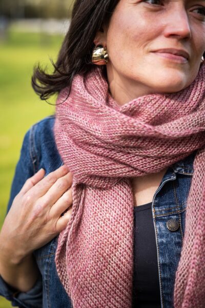 Waterfalls shawl