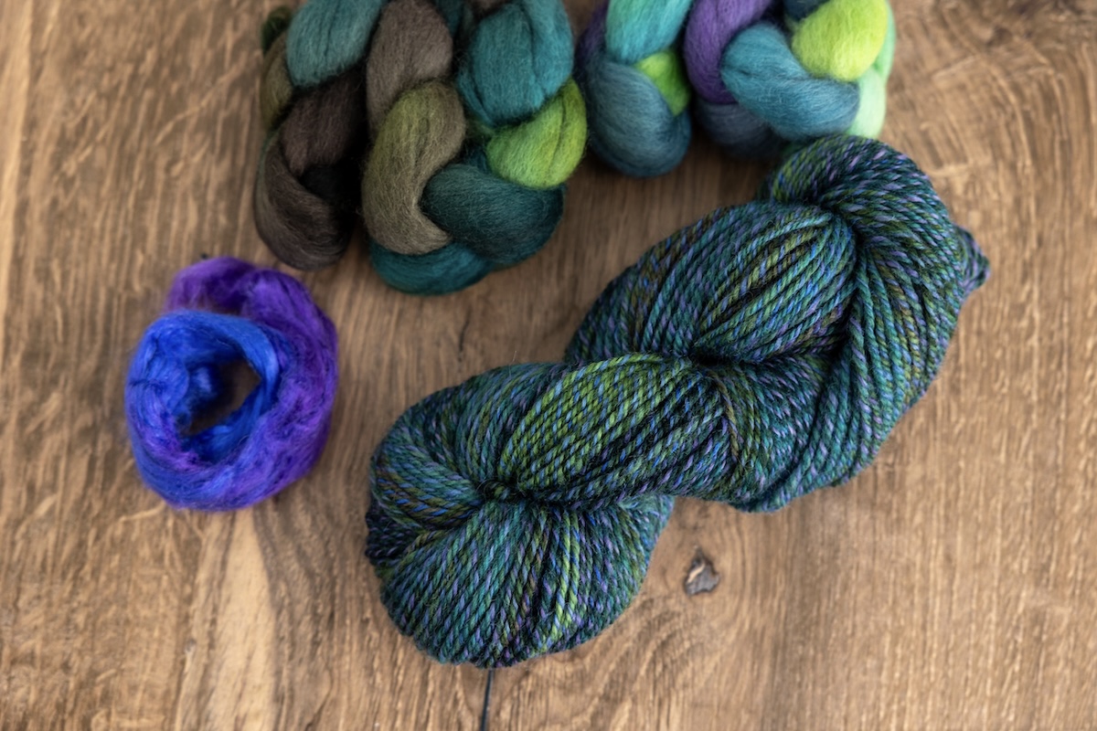 Kim McKenna's handspun yarns 1