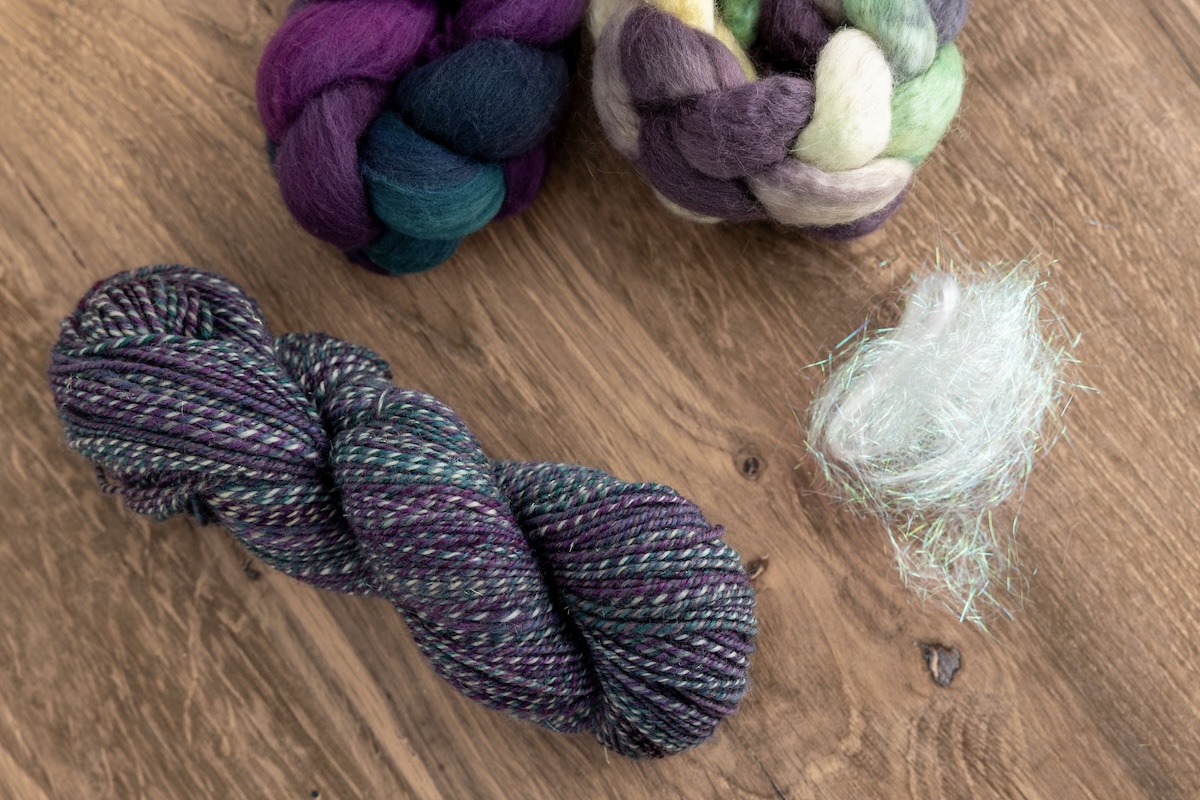 Kim McKenna's handspun yarns 