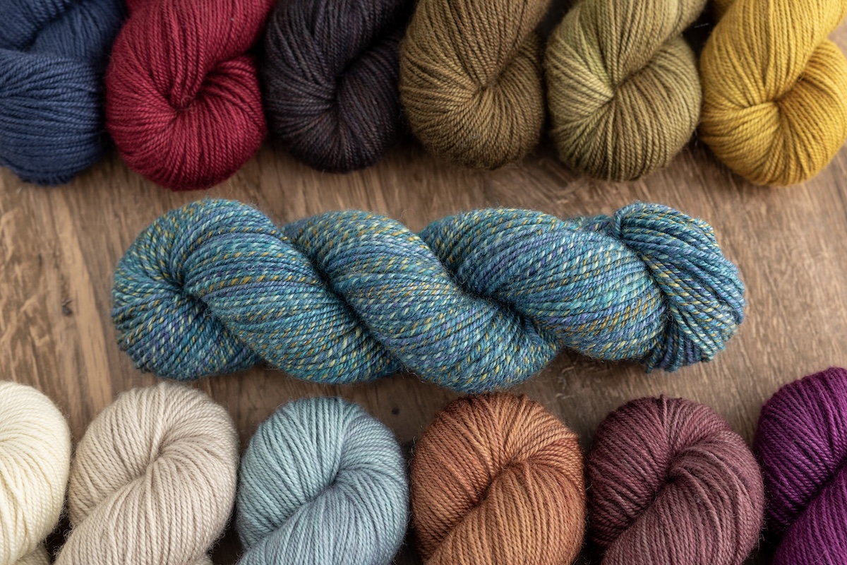 Kim McKenna's handspun yarns 