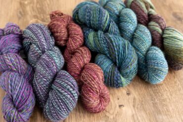 Kim McKenna's handspun yarns