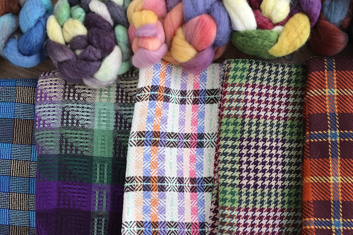 Kathy's handwoven towels