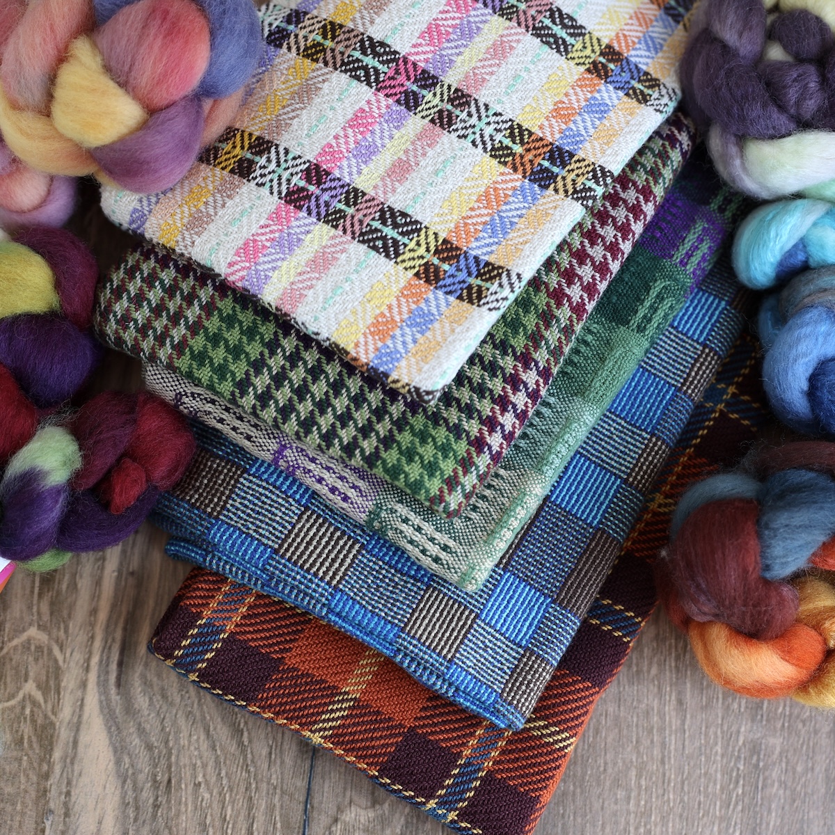 Kathy's handwoven towels