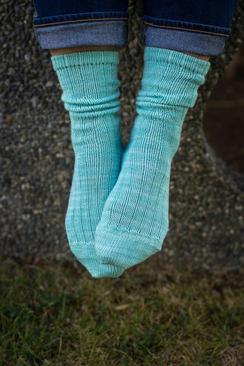 Mock Rib CSM Sock