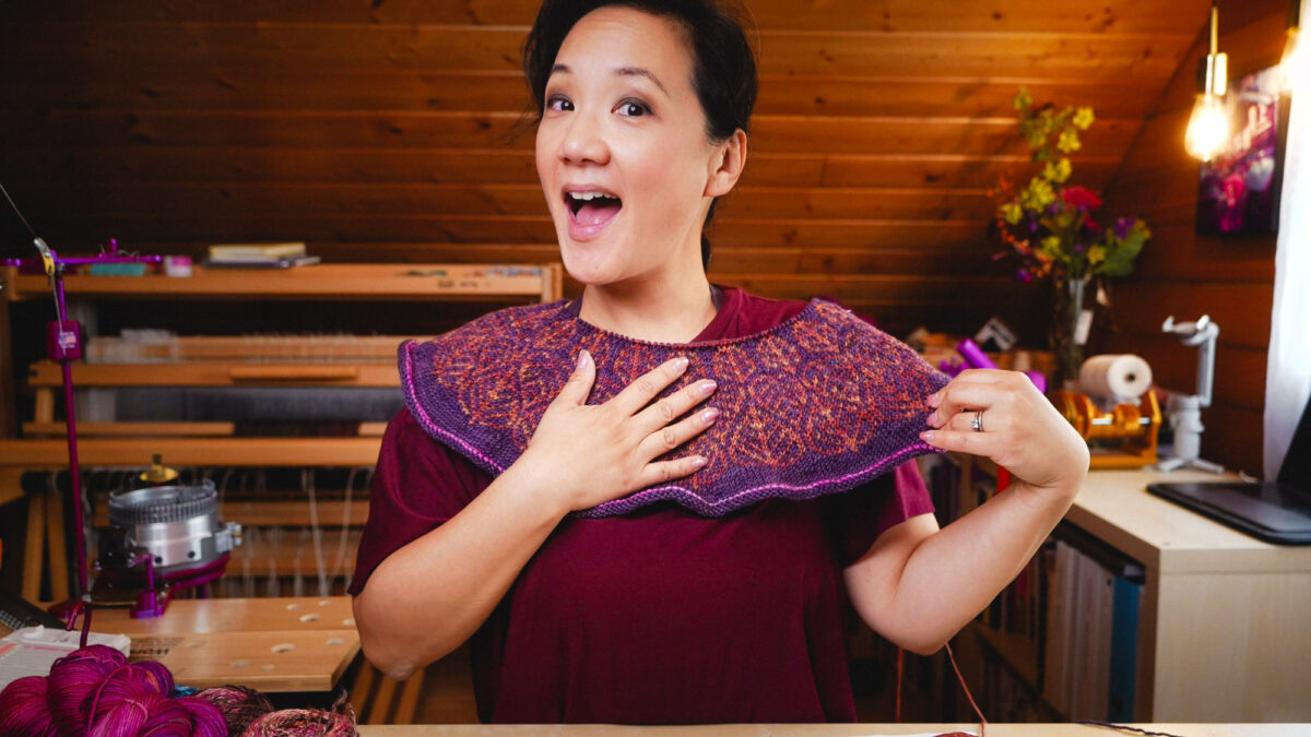 Felicia's Falling Leaves Sweater