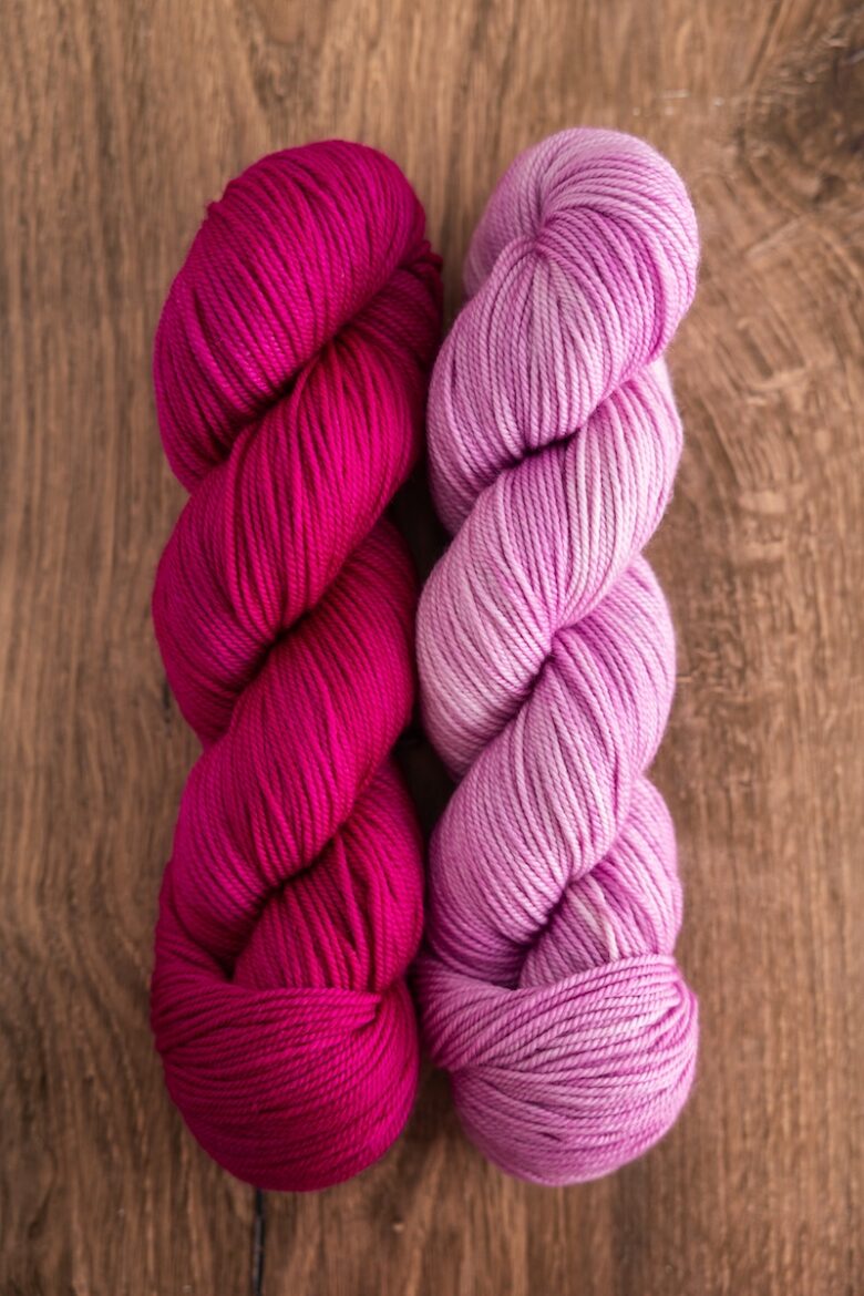 SweetGeorgia Merino DK yarn skeins
