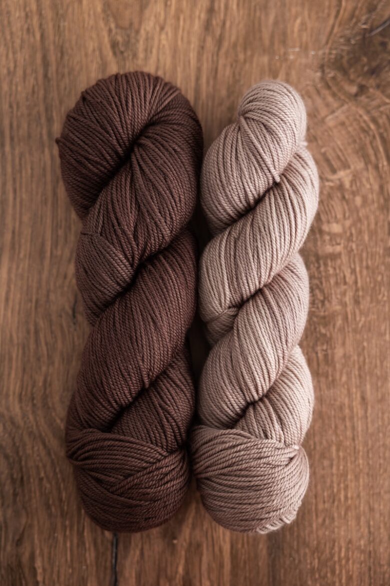 SweetGeorgia Merino DK yarn skeins