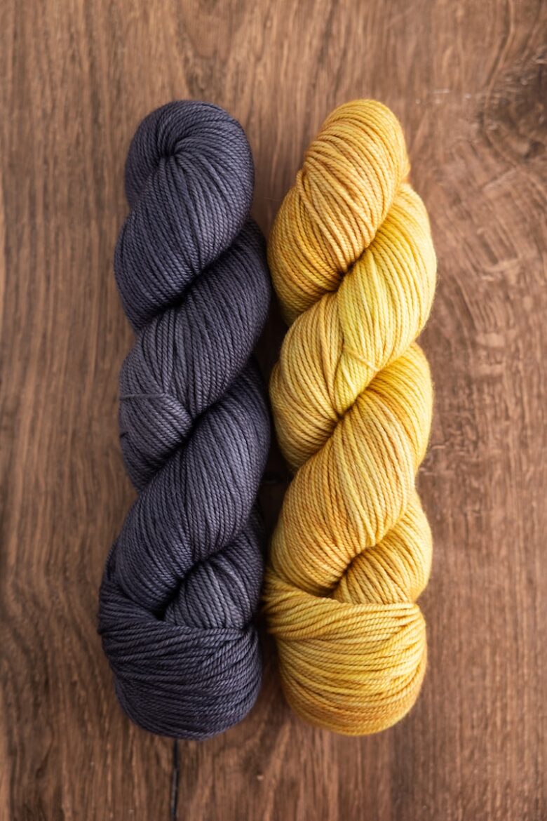 SweetGeorgia Merino DK yarn skeins