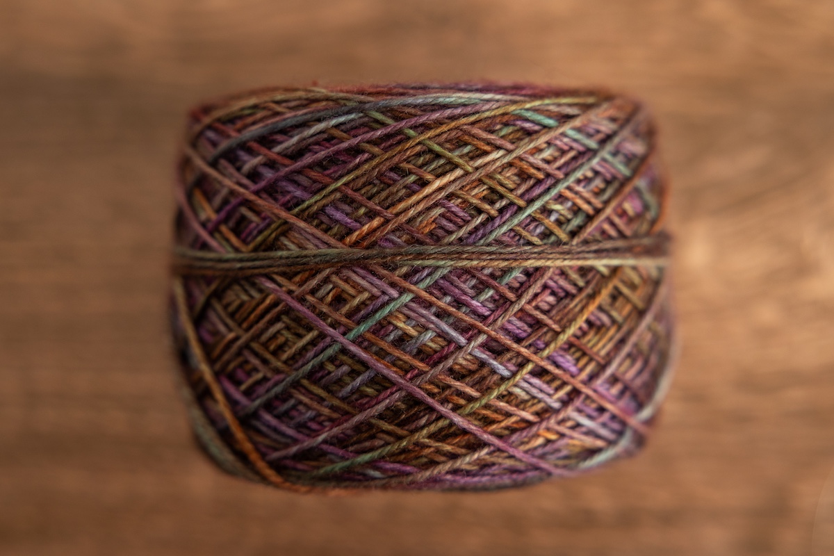 hand-dyed yarn
